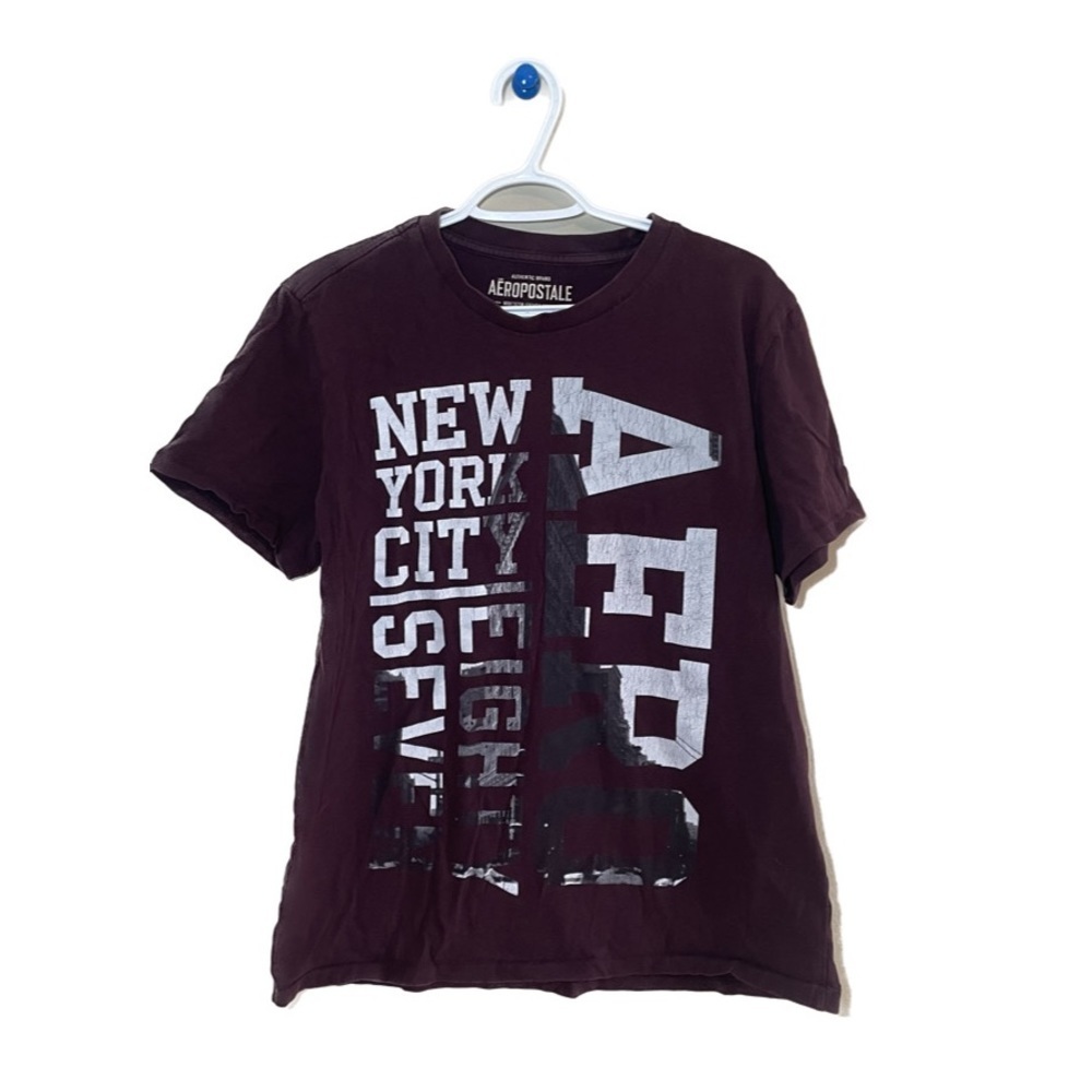 Aeropostale Graphic T shirt Maroon | Aeropostale